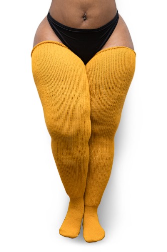 Mustard Yellow - Long 36 Inches