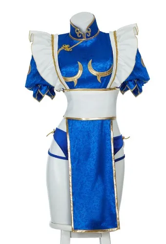 Official Licensed Street Fighter Chun-Li Two Pieces Skirt Sets
