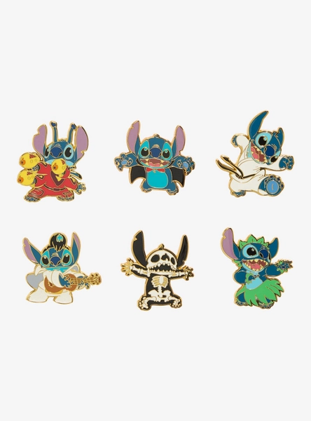 Loungefly Disney Stitch Costumes Enamel Pin Blind Box
