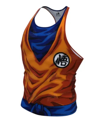 JustSaiyan Goku GO Kanji 3.0 Tank Top