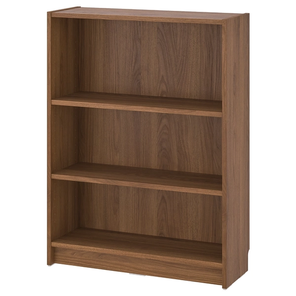 BILLY Bookcase - brown walnut effect 80x28x106 cm
