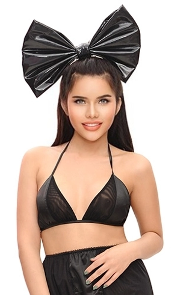 Huge PVC Hair Bow