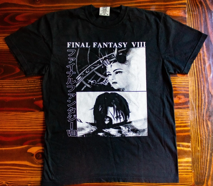 Final Fantasy VIII - T-shirt - Squall and Edea