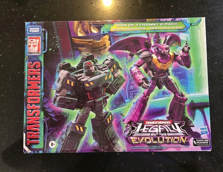 Transformers Legacy Rise of Tyranny 2-Pack Miner Megatron Senator Ratbat New