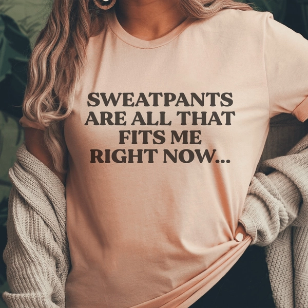 Sweatpants Are All That Fits Me Right Now Tee
