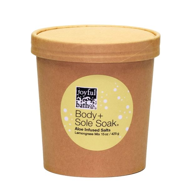 Aloe Infused Sea Salts - Lemongrass Mix