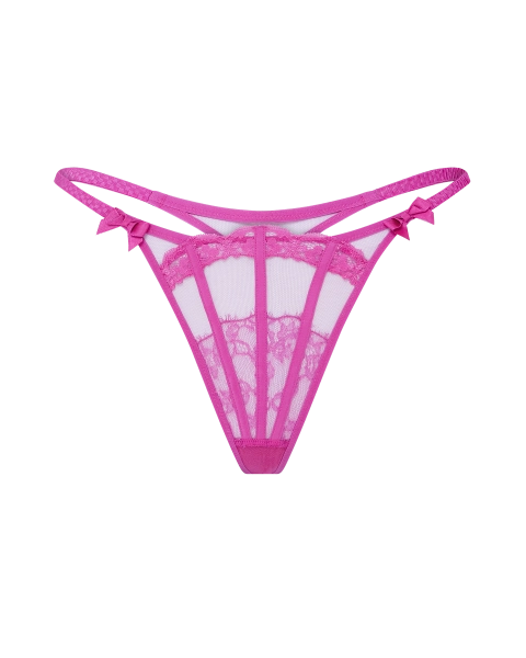 Mariann Thong in Fuchsia/Fuchsia | By Agent Provocateur