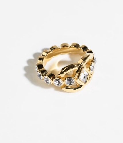 Ring - Metal & strass — Fashion | CHANEL