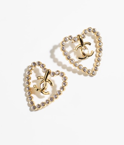 Earrings - Metal & strass — Fashion | CHANEL