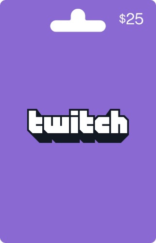 Twitch Gift Card (US Only) - 25 Traditional