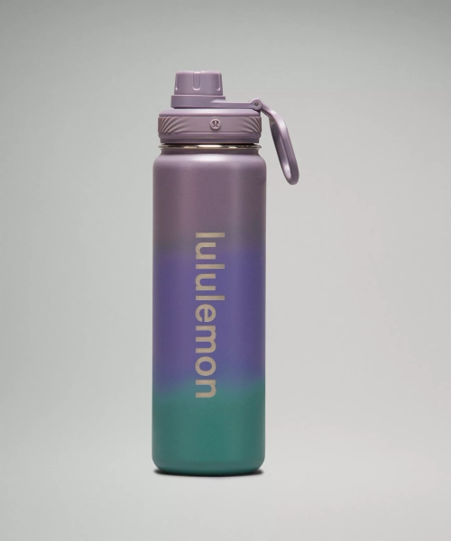 Back To Life Sport Bottle 24oz - Purple Ash/Dark Lavender/Tidewater Teal - ONE SIZE