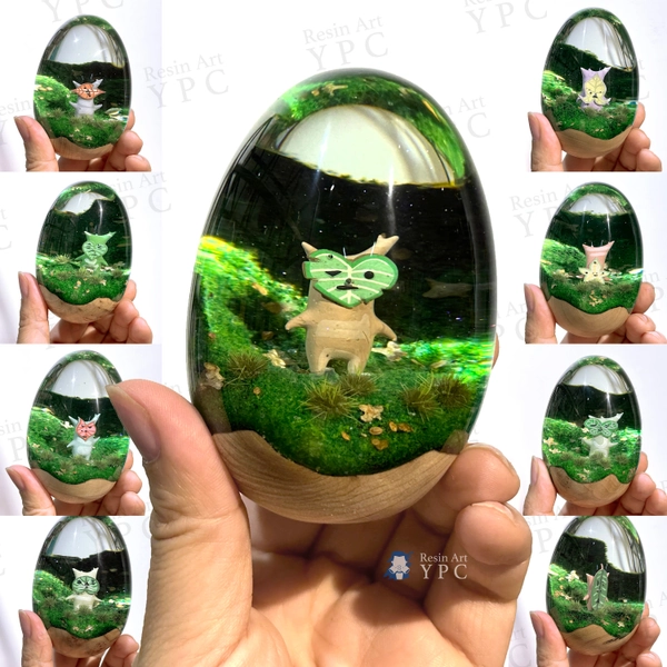Korok: Yahaha You found me! Korok Egg Decor, Cute Korok Figure, Gaming Decor, LoZ / TOTK / BOTW Christmas Winter Gifts for Him