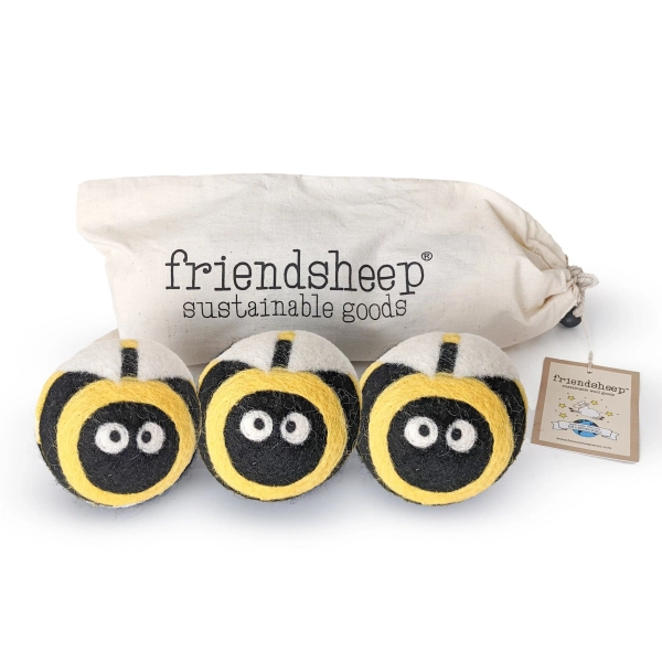 Bee Trio Laundry Wool Balls