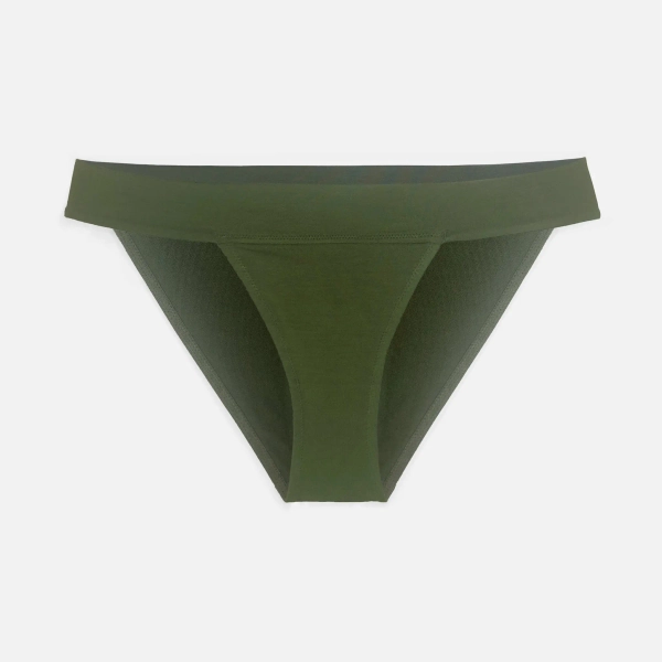 Caress banded bikini Avocado