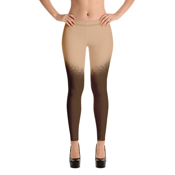 Medium Skin to Brown Spotted Transition Leggings