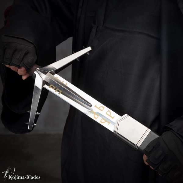 Aerondight Life-Size Full Metal Replica, Geralt of Rivia Sword from The Witcher Series, Cosplay Prop