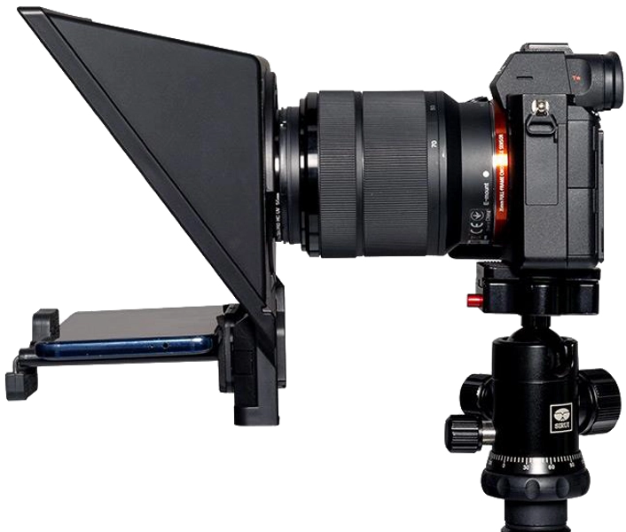 Feelworld TP2A Portabel Teleprompter för Smartphone & DSLR