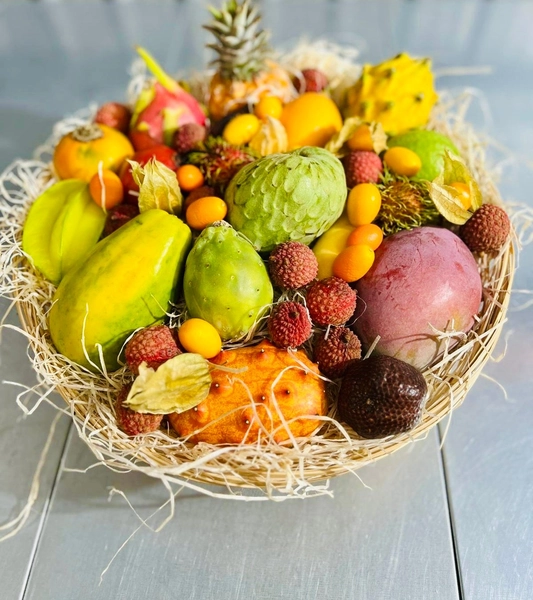 Exotic Fruit Gift Basket 