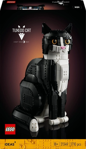 LEGO Ideas Tuxedo Cat