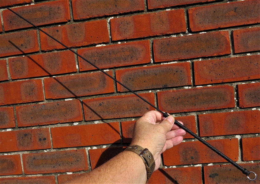 Super whippy Black 70cm glass fibre cane