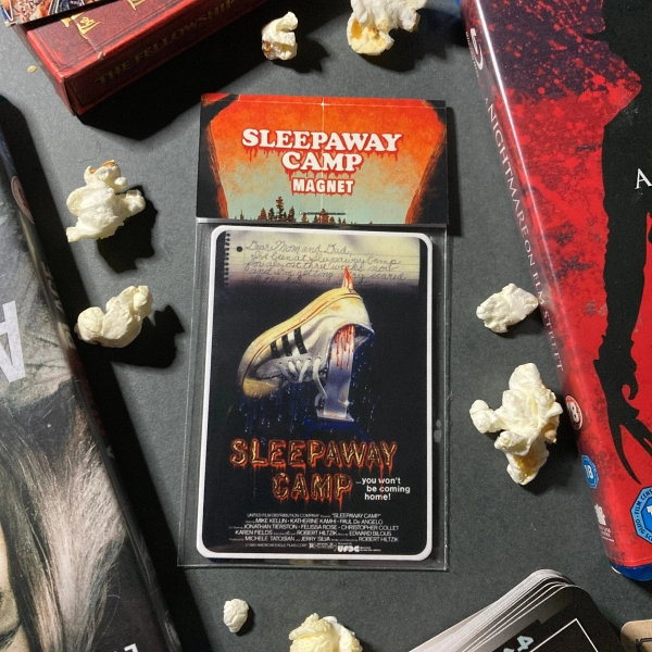 Horror Movie fridge Magnet, movie poster, horror movie, stocking fillers, movie collectable, vintage poster, 80s, gift for her, gift for him