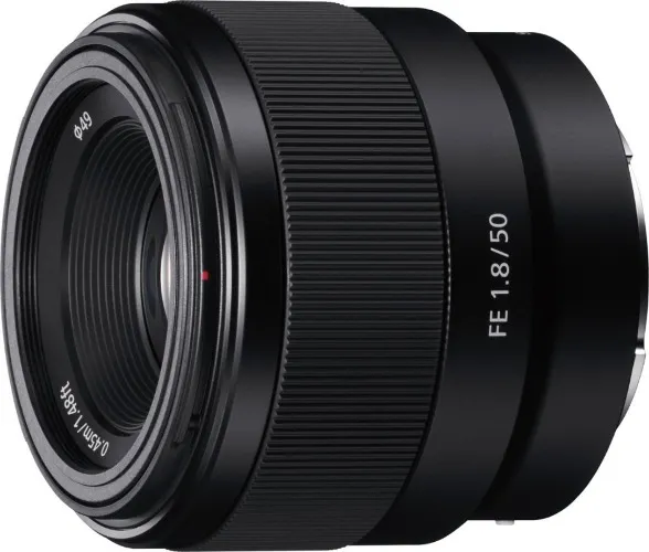 Sony - FE 50mm f/1.8 Standard Prime Lens for E-mount Cameras - Black