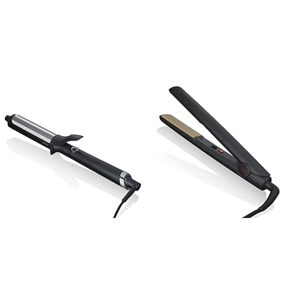 ghd Curve® Curl Tongs, For Lasting Healthy-Looking Curls, With Ultra-Zone Technology And Optimum Styling Temp 185ºC, Protective Cool Tip, Auto Sleep Mode