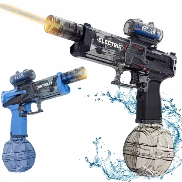 Electric Water Splasher with Sensor Light