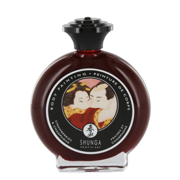 Body paint Shunga - Strawberry & Champagne