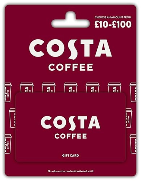 Costa Coffee £20 Gift Card - Delivered by Post
