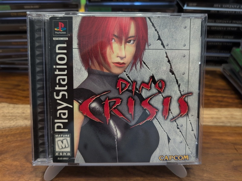 Dino Crisis (Sony PlayStation 1, PS1, 1999) CIB Complete W/ Reg Card - Tested