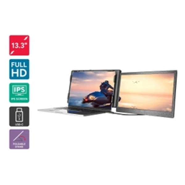 Kogan 13.3" Pro Full HD IPS USB-C Portable Extended Monitor (1920 x 1080)