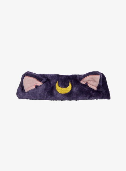 The Creme Shop Pretty Guardian Sailor Moon Luna Plush Spa Headband