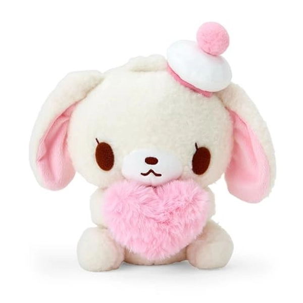 Sanrio Plush Toy (Heisei Born Character Fluffy Heart) Sugar Bunnies (Shirosa) 19