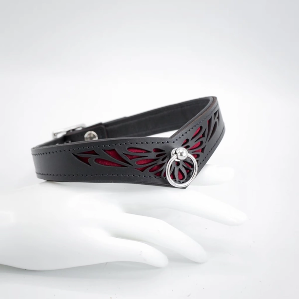 slave collar leather incision  No. 8