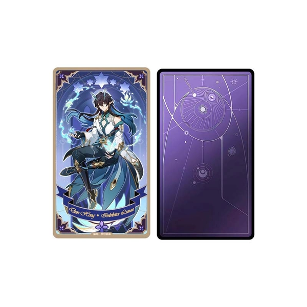 HSR Holographic Tarot Card Honkai Star Rail Acrylic Collectibles - Imbibitor Lunae