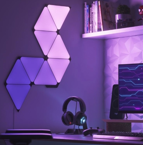 Nanoleaf Triangles Starter Kit. ♡