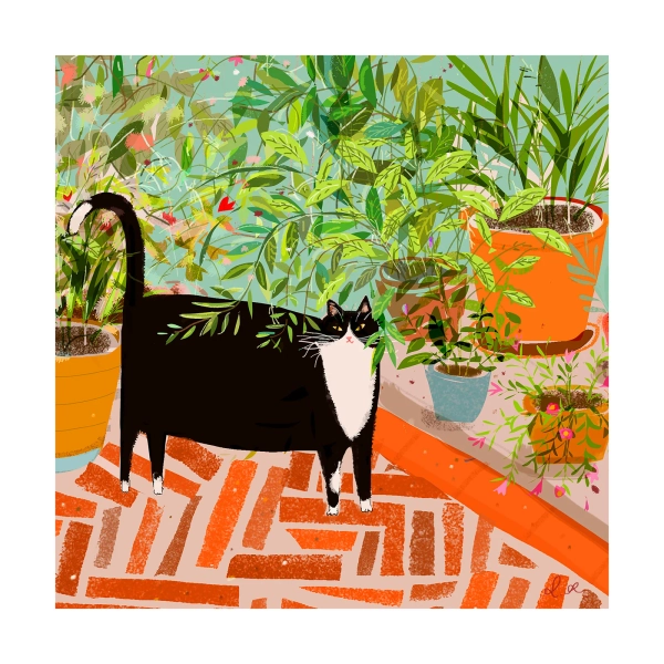 I'm a Jungle Cat - Cat Print - LARGE
