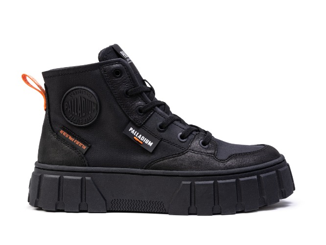98573-015-M | PALLATOWER HI | BLACK NYL | Womens 8