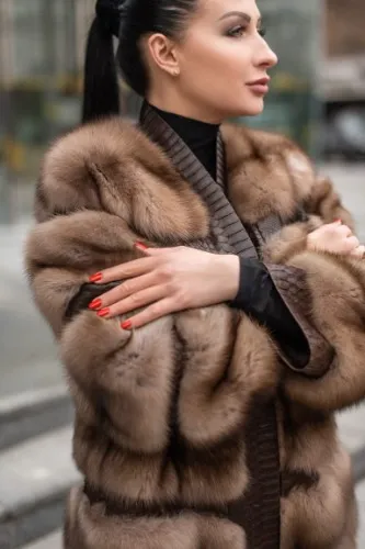 Fur coat