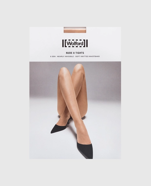 Wolford - Nude pantyhose 8 DEN 