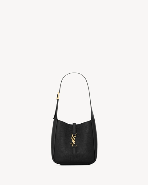 YSL handbag LE 5 À 7 supple baby in grained leather