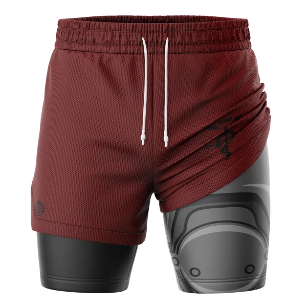 Edward Elric Automail Fullmetal Alchemist 2-in-1 Performance Shorts