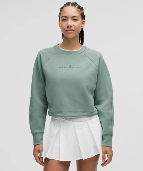 Smooth Spacer Cropped Pullover *Graphic | Women's Hoodies & Sweatshirts | lululemon