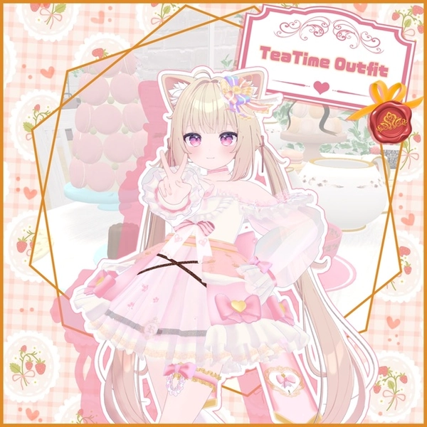 【VRChat】TEATIME OUTFIT