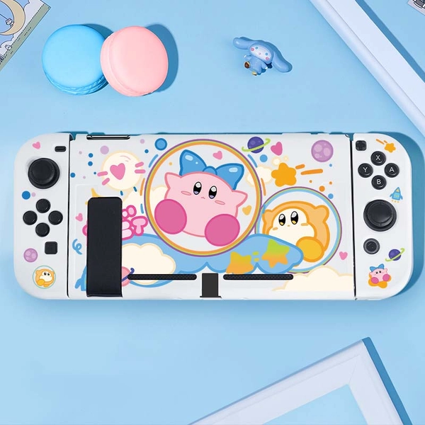 Cute Kirby Switch OLED Cover Case Soft Switch Cases - Switch