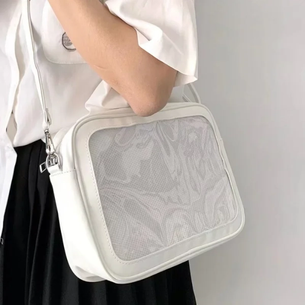 Female Ita Crossbody Bag Womens Transparent Messenger Bag Girls Cute-Lolita Shoulder Bags Teens Fashion Satchels Bag Ins - AliExpress 1524