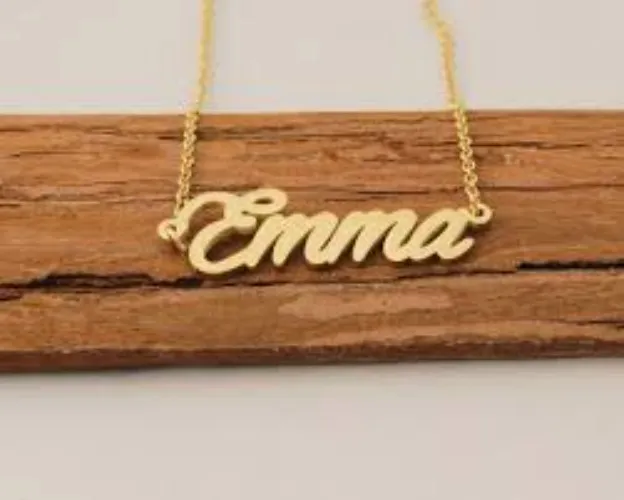 Customized 14k Gold Necklace