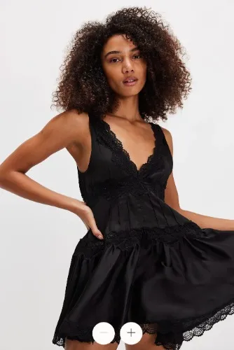 Free People - In This Groove Mini Slip