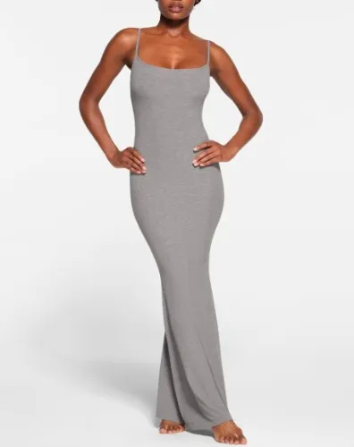 Skims Long Slip Dress